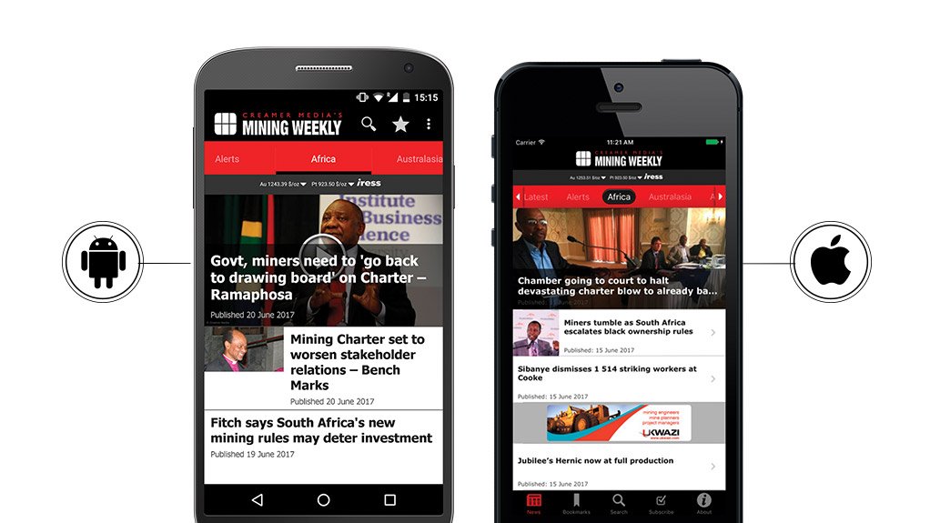 Mining Weekly iPhone