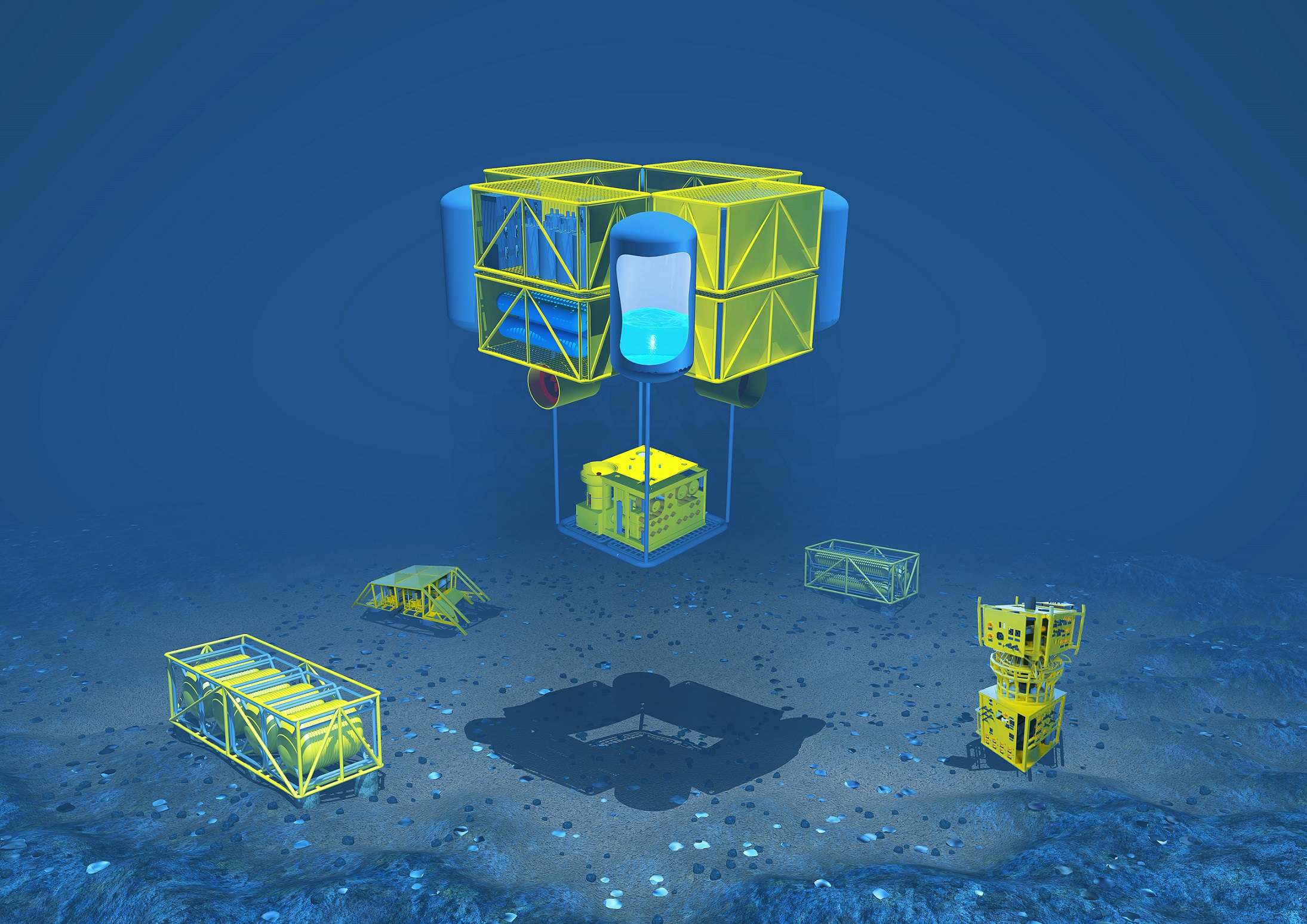 Underwater vehicle technology Modifiable Underwater Mothership