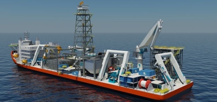 seabed mining ship