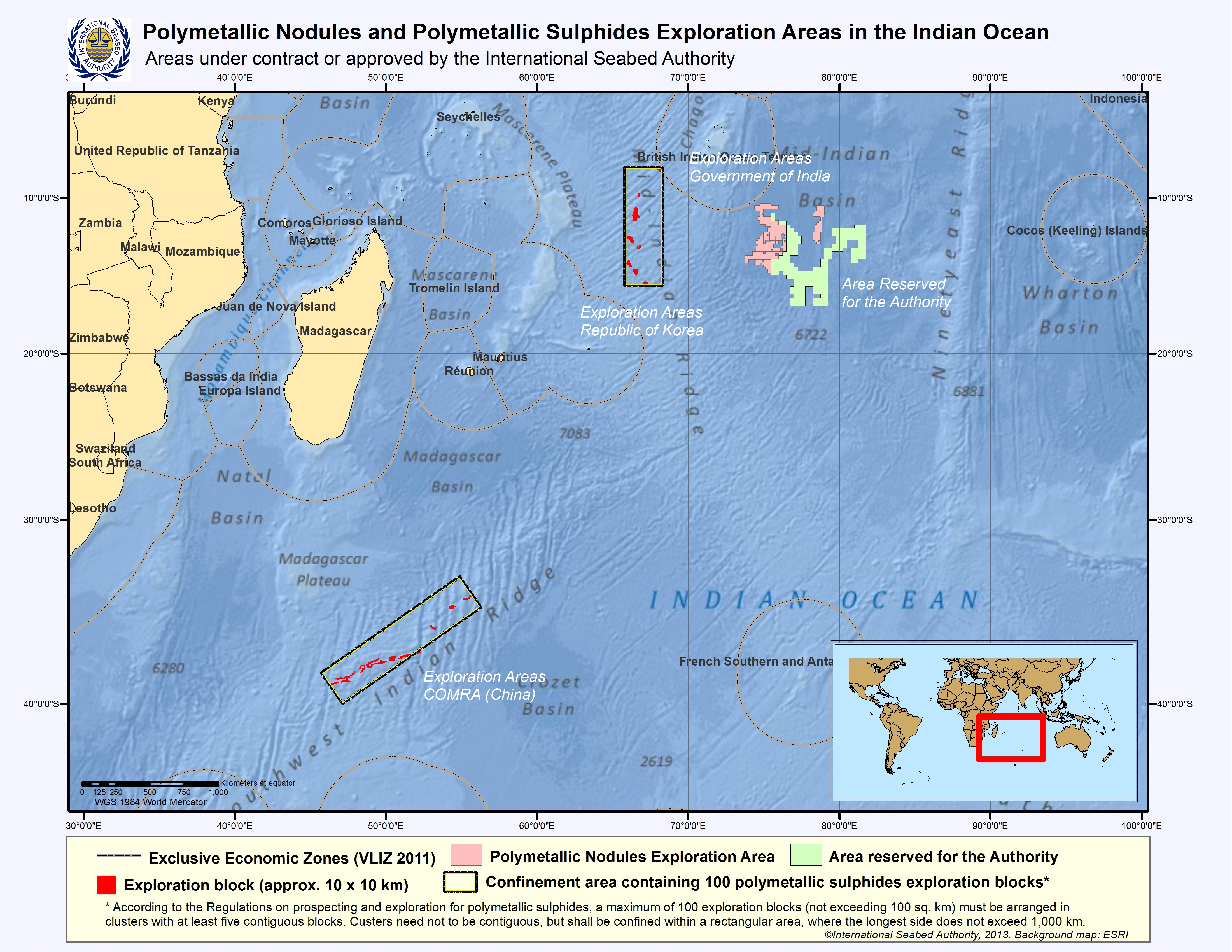 Deep-sea mining prospects in the Indian Ocean. ISA.