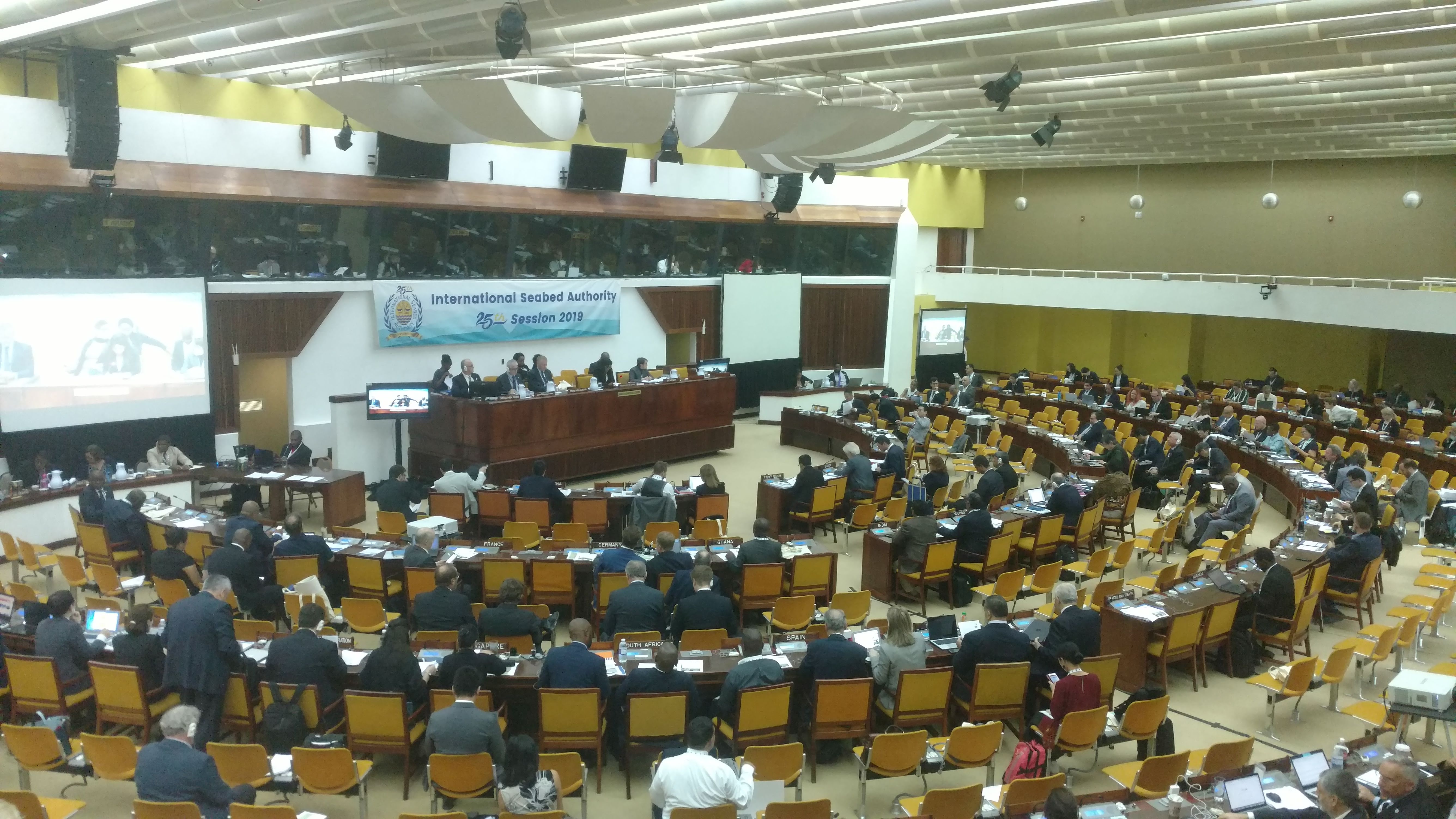 The view from the Council Chamber. Photo by author.